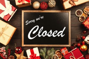 Closed, Christmas
