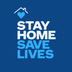 Covid stay home save lives